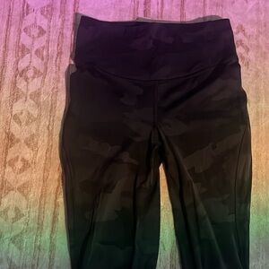 Camo print lululemon leggings